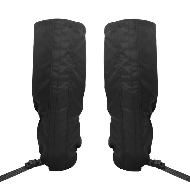 Waterproof Hiking Gaiters Leg Gaiters for Snow and Rain, Adjustable Fits Men & Women