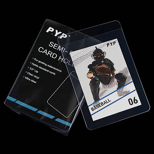 200 Pack Semi-Rigid Card Sleeves for Trading & Graded Baseball Cards