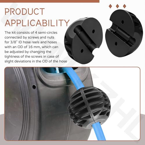 16mm Hole Ball Stopper for 3/8 inch Air Hose Reels - Adjustable Buffer