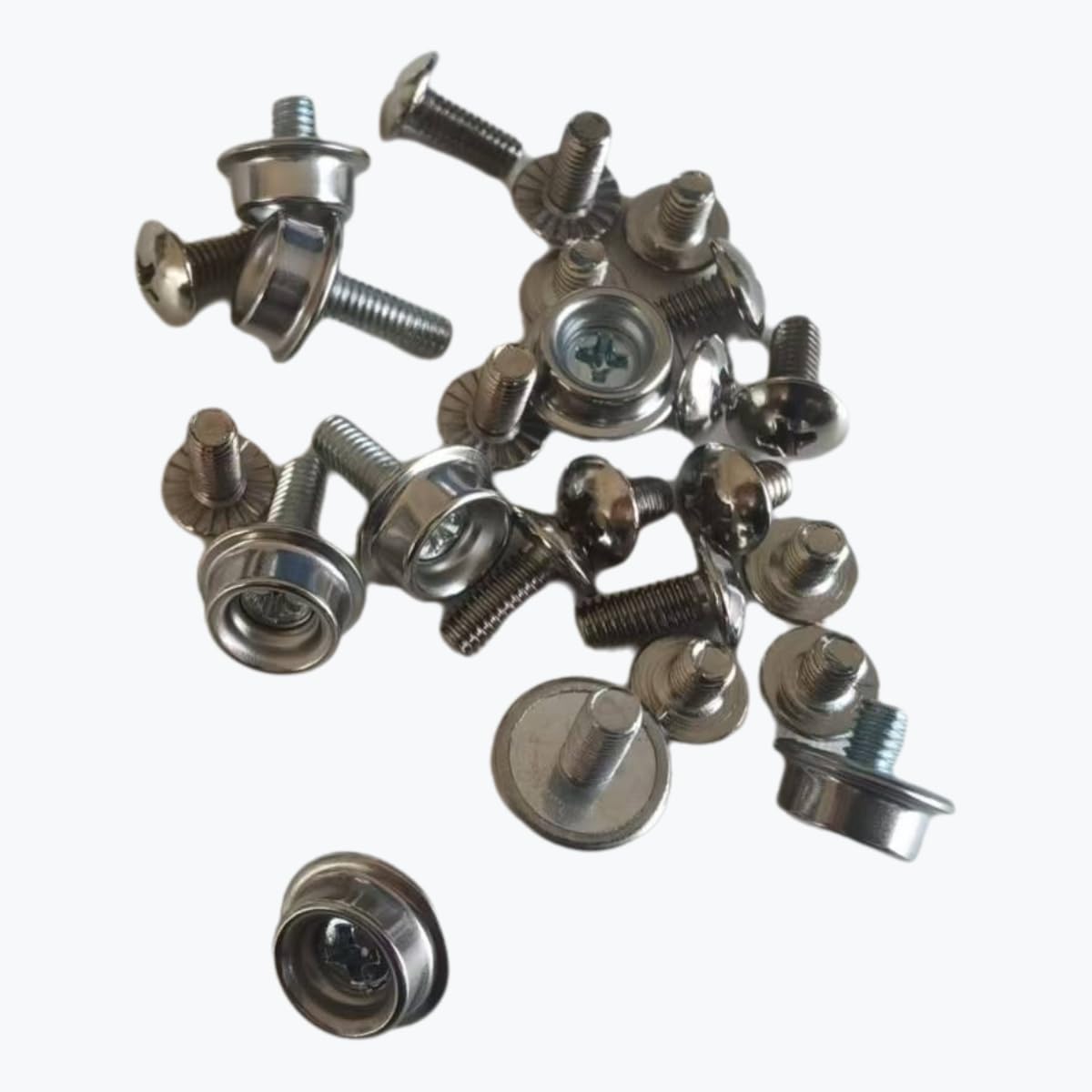 24 Pcs Helmet Mask Screw Kit, Football, Baseball, Hockey Repair Kit, Hardware Replacement Parts for Softball Face Mask Youth