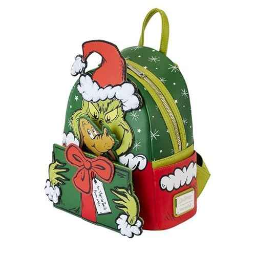Loungefly Dr. Seuss' How the Grinch Stole Christmas! Santa Cosplay Mini Backpack