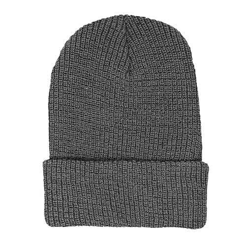 M MCGUIRE GEAR Warm Wool Military GI Watch Cap, 100% Wool US Made Tactical Beanie, Winter Hat for Men and Women - One Size