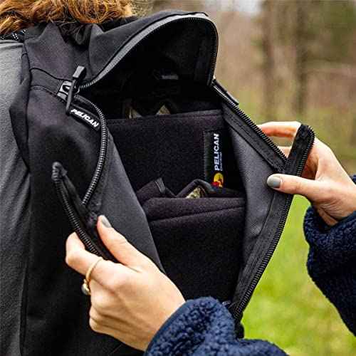 Pelican Outdoor - Field Pack - Rugged Water-Resistant Backpack- Stealth Black