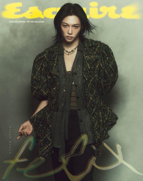 Esquire Korea Magazine 2025 May Stray Kids Felix (B type)