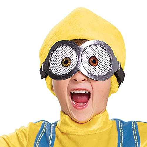 Bob Minions Costume for Toddler, Official Minion Jumpsuit for Kids