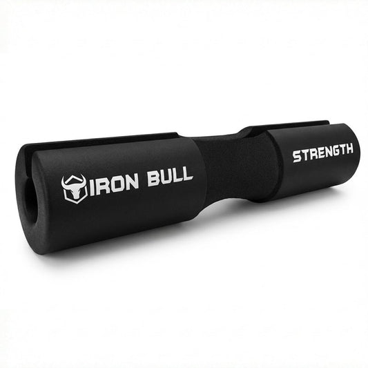 Advanced Squat Pad - Barbell Pad for Squats, Lunges & Hip Thrusts - Neck & Shoulder Protective Pad Support (Black)