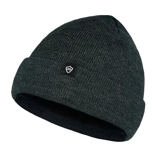 DexShell Waterproof Beanie for Men & Women, Windproof Thermal Winter Hat with Fleece Liner, Cuffed Knit Cap for Cold Weather
