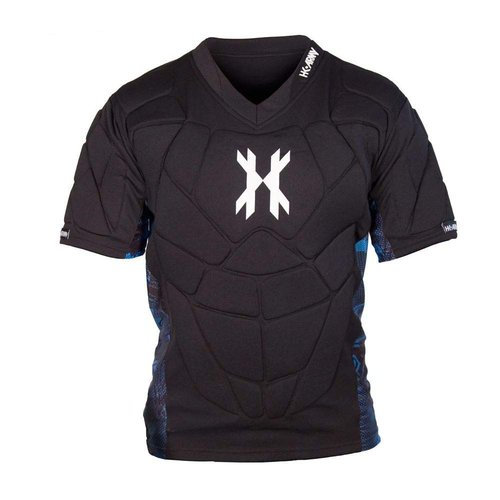 HK Army Crash Chest Protector - High-Impact Protective Gear for Paintball & Airsoft - Lightweight Safety Armor Vest - Black, Size M/L