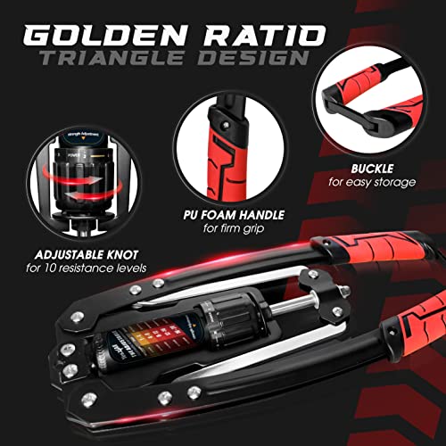 Hydraulic Power Twister Bar for Upper Body Strength Training - Adjustable Resistance