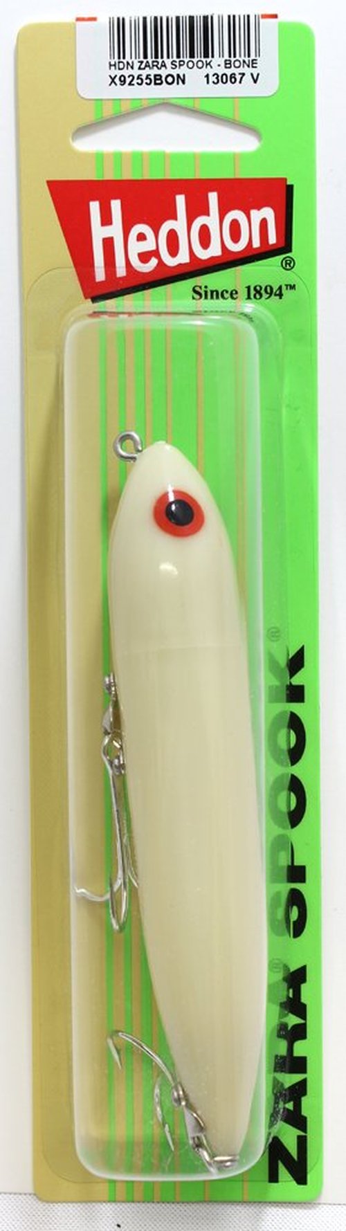 Heddon X9255BON X9255-Bon Zara Spook, Bone, 4 1/2-Inch,White