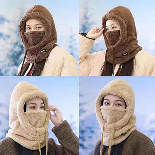 Balaclava Windproof Winter Face Mask Warm Fleece Ski Mask for Men and Women Cold Weather Motorcycle Bike Cycling Neck Warmer