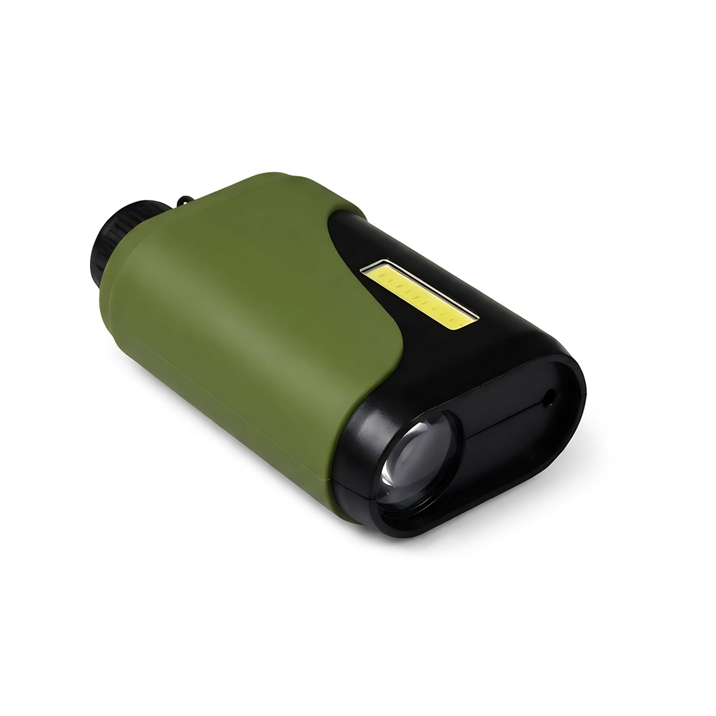 Kids Adventure Compact Monocular-Multi-Functional with Compass,LED Signal Light,Telescope Infrared Rays|Small Easy to Carry for Bird Watching,Camping,Hiking,Hunting,Sports Games Concerts（Army Green）