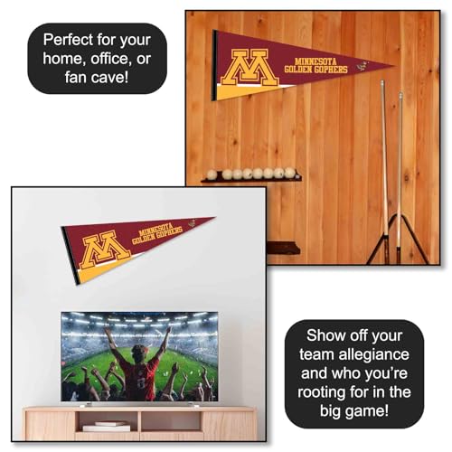Minnesota Gophers Felt Pennant 12x30 Inch College Team Flag