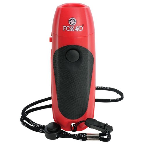 Fox Unisex's Electronic (3 Tone) 40 Whistles, Black, One Size