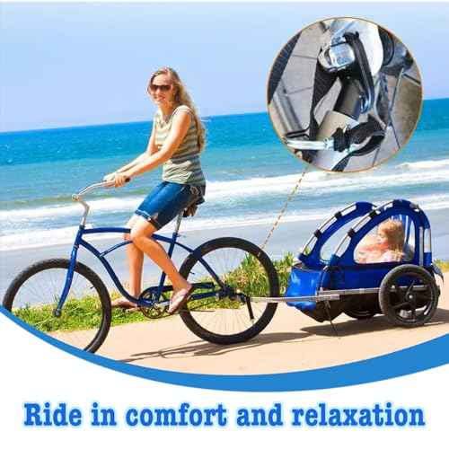 Bike Trailer Hitch Connector,Bicycle Trailer Hitch Adapter,Bike Trailer,Bicycle pet Trailer,Bike Trailer Hitch Connector for Kid/Pet/Dog/Cargo Trailer