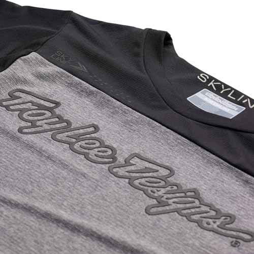 Troy Lee Designs - Skyline LS Jersey; Signature Heather Gray/Black XL