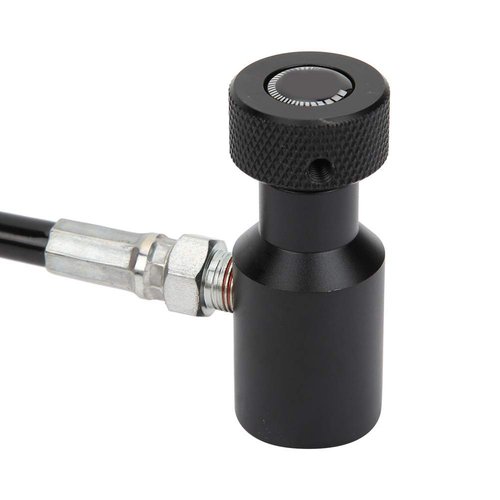 Air Coil Remote Hose, G1/2 Aluminium Paintball Tank Remote Coil Corrugated Connecting Adapter Hose without Valve for CO2 and High Pressure Air Systems