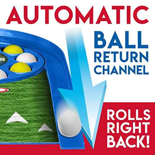 Franklin Sports Mini Putt Golf Game for Kids - Spin n' Putt Electronic Putting Game - Indoor Mini Golf for Kids + Toddlers - Putter + Balls Included