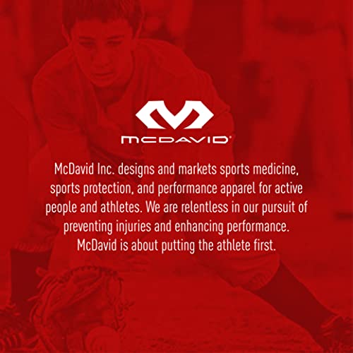 McDavid Men's Classic Cup Athletic Supporter X-Large Black - 2 Pack
