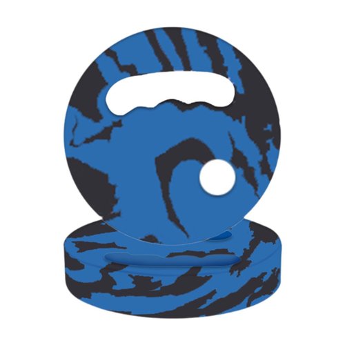 KiBcsLic Water Exercise Discs EVA Foam Swimming Board Pool Resistance for Workouts, Blue Black