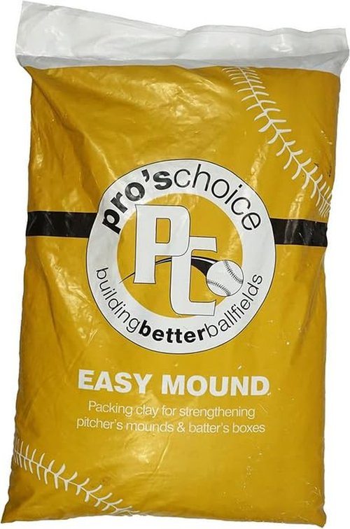 Pro's Choice Athletics Professional Mound Clay, Red – 40 lb Bag – Premium Clay for Pitcher's Mounds and Batter's Boxes, Superior Durability and Moisture Control