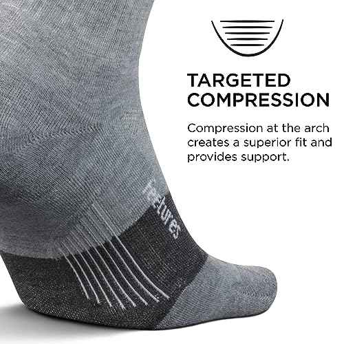 Feetures Trail Max Cushion Mini Crew Sock - Hiking Socks for Men & Women
