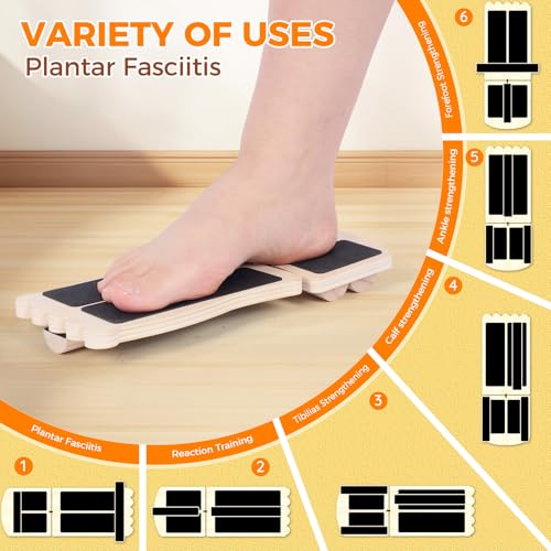 Ankle Strengthener Balance Board for Rehabilitation and Fitness