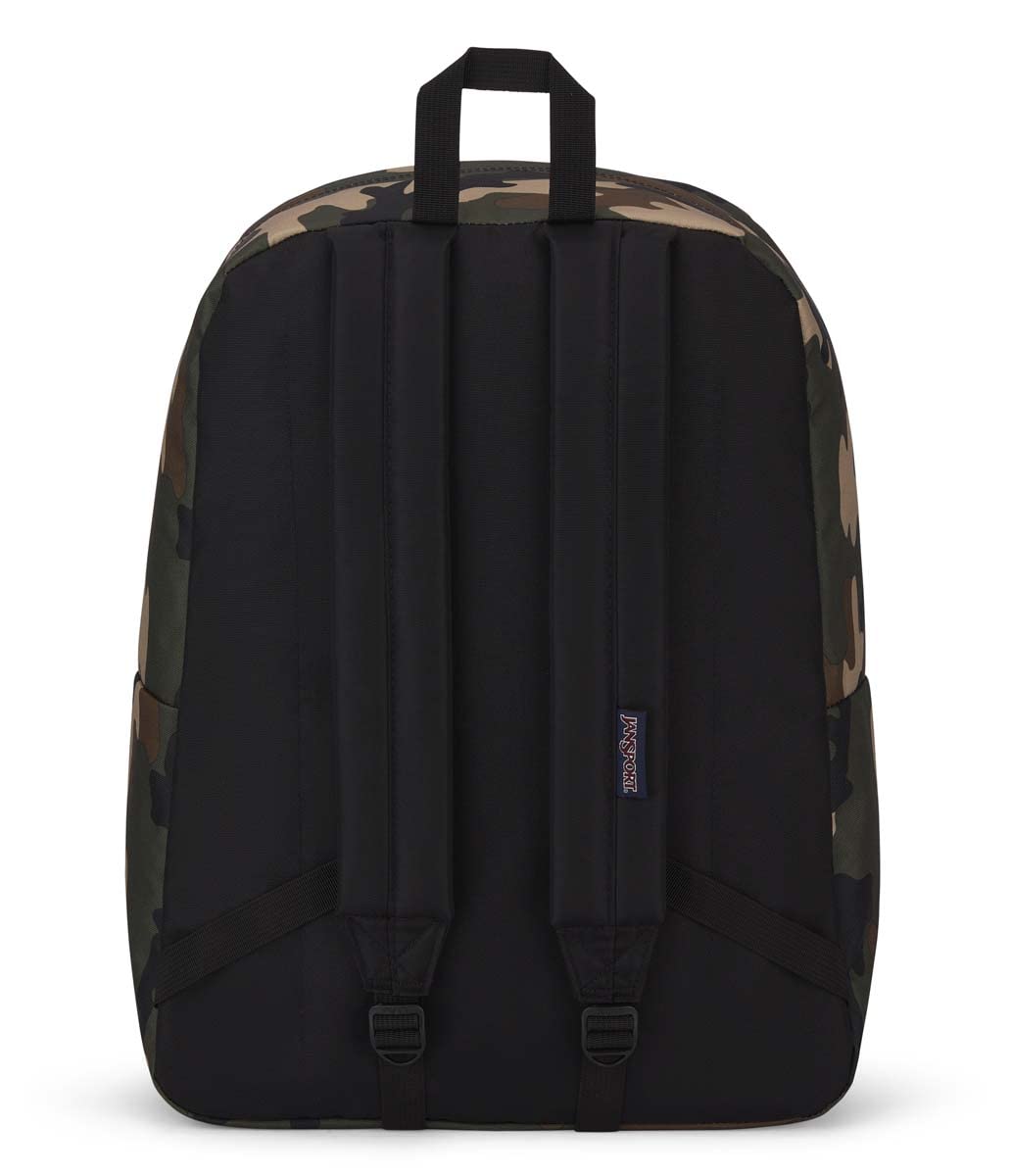 JanSport SuperBreak One Backpacks - Durable, Lightweight Bag with 1 Main Compartment, Front Utility Pocket with Built-in Organizer - Premium Backpack, Buckshot Camo