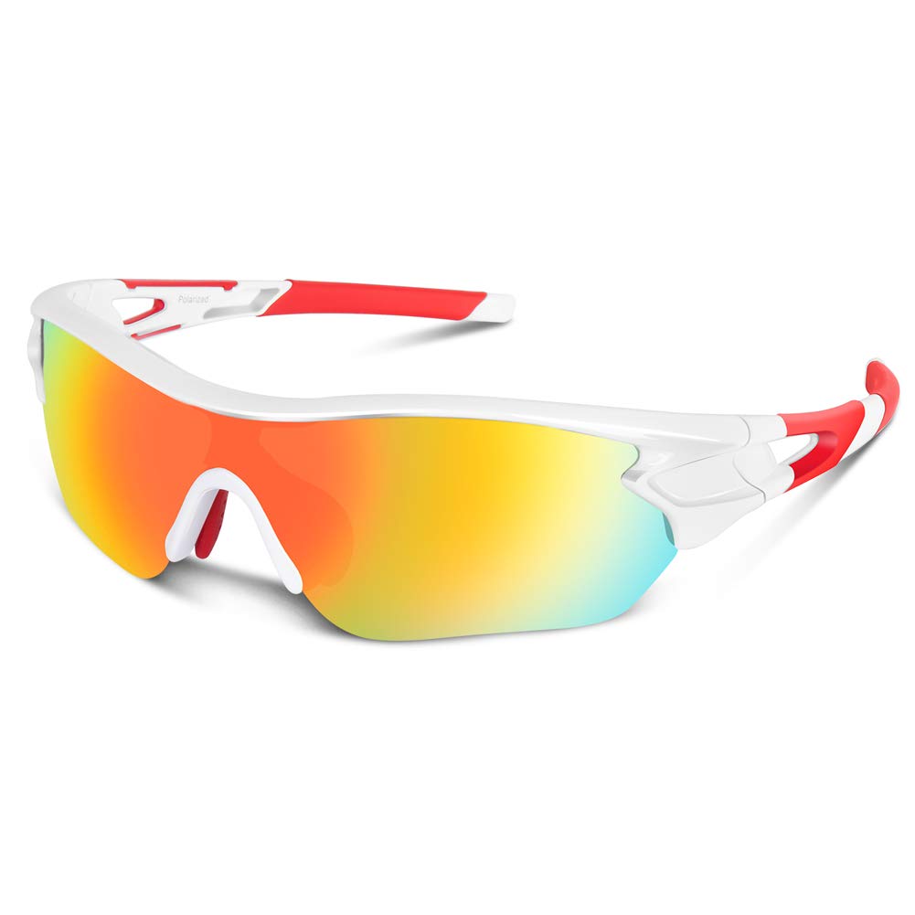 BEACOOL Polarized Sports Sunglasses for Men Women Youth Baseball Cycling Running Driving Fishing Golf Motorcycle TAC Glasses