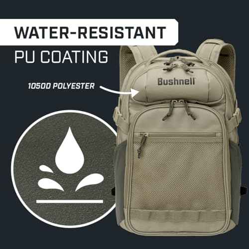 Bushnell Backpack 25L Capacity Military, Tactical, Hunting, Gym Pack. Durable & Water Resistant, EDC Day Pack