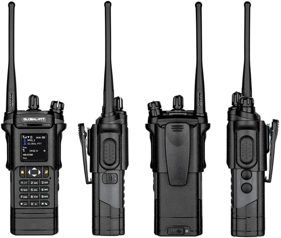 2-Pack 4G LTE PoC and Analog Two-Way Radios, Dual Band UHF/VHF 10w Power Unlimited Nationwide Range Walkie Talkie - Included 1-Year Data Plan (5288 Plus)