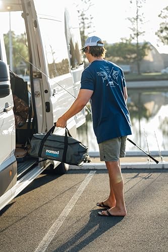 40L Water-Resistant Duffle Bag for Travel, Fishing & Outdoors