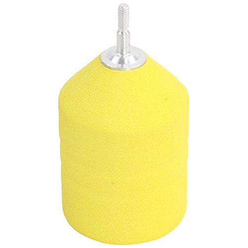 KURUGEILI 12Pack EVA Sponge Arrowheads Foam Arrow Tips,Game Practice Broadheads for 6.2mm Arrow for Archery Combat Game CS Shooting Practic Yellow