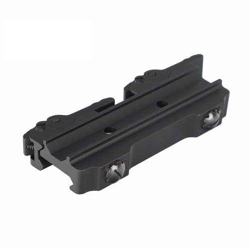 AWETHE Tactical Quick Release Scope Mount, Optical Sight Plate Base Mount, for ACOG Fiber Optics Scope