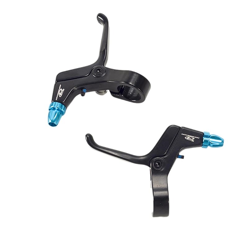 Kids Bike Brake Levers 1 Pair Adjustable Aluminum Lightweight Handbrake (Variation: Black Blue)