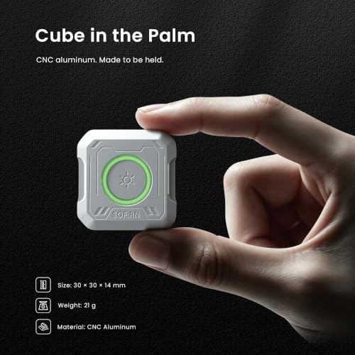 Sofirn SE1 Pro RGB Pocket Flashlight - USB-C Rechargeable, Green Variation
