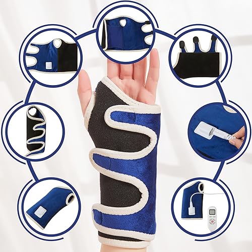 Heated Wrist Brace for Pain Relief & Recovery - For Wrist & Arm