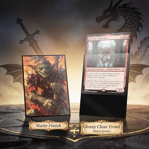 Goblin MTG Card Sleeves - EDH Commander Deck Protective 100 Count