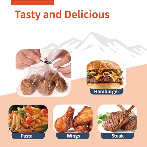 The Muffpot 3-Pack Food-Grade Heat-Resistant Cooker Bags 7x10.5 Inches