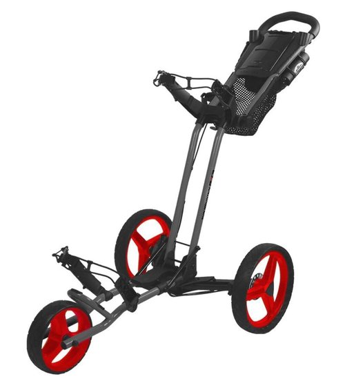 Sun Mountain Pathfinder Px3 3-Wheel Golf Push Cart (Black)