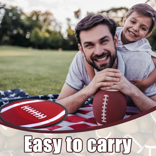 Kids Flying Disc Fans Set - 24 Portable Sports Fans with Bag, 9.84 Inch