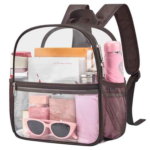 Oraben Clear Backpack for Stadium Approved 12¡¿6¡¿12, Waterproof Clear Bag for Stadium Events and Concert Work Sport Events
