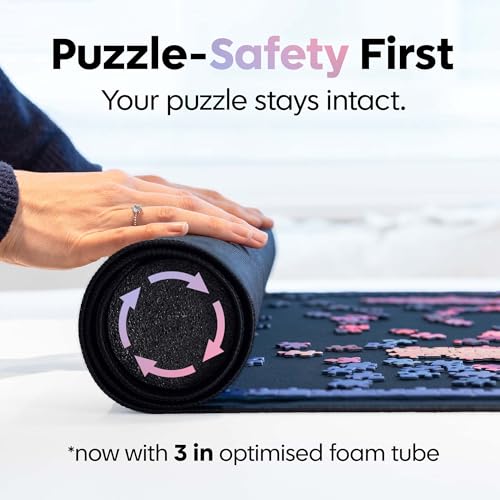 Puzzle Mat 1500 Pieces Gift Edition - 26 x 47 Inch Roll Up Puzzle Storage