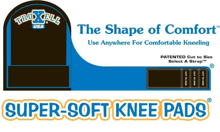 Super-Soft Adjustable Knee Pads for Construction & DIY - Comfortable & Washable