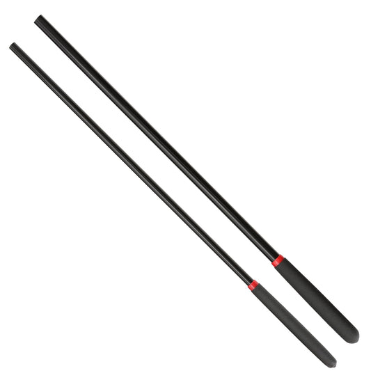 18-inch Horse Riding Crop 2-Piece Set, Black