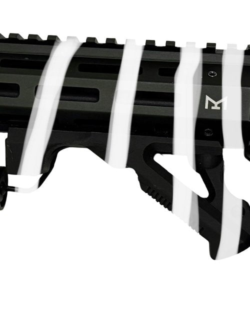 Tactical Angled Foregrip, Black Carbon Fiber, Crossbows Archery Accessories, M-Lock Compatible