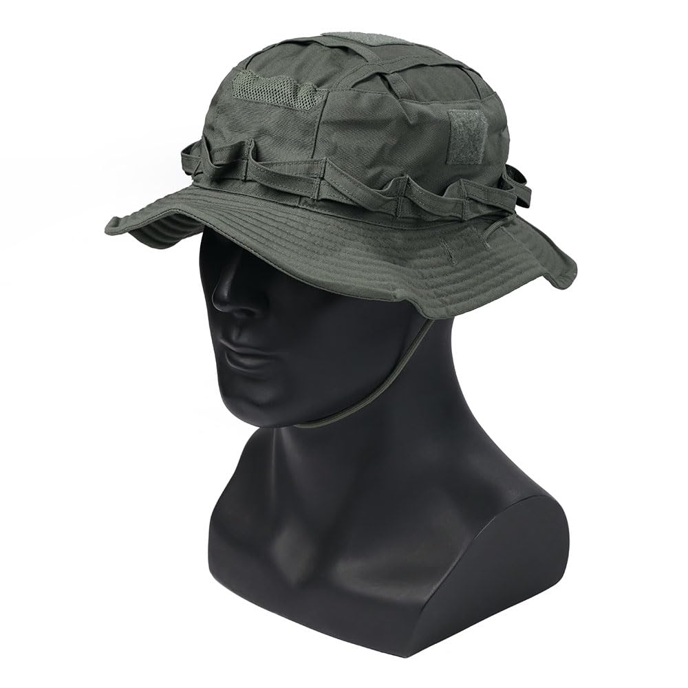 EMERSONGEAR 9768 Breathable Tac Boonie Hats Mil Camo,Hat,Sun,Hot Weather Booney Daily,Short Brim Good Vision Design