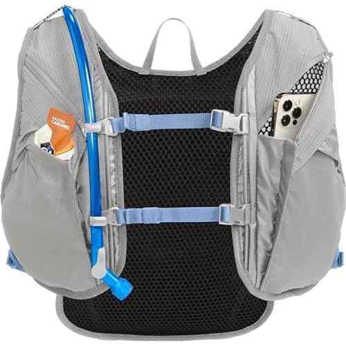 CamelBak Women's Chase Race 4 Hydration Vest- for Gravel, Mountain, Bikepacking and Endurace Cycling- 1.5L Reservoir, Vapor Blue