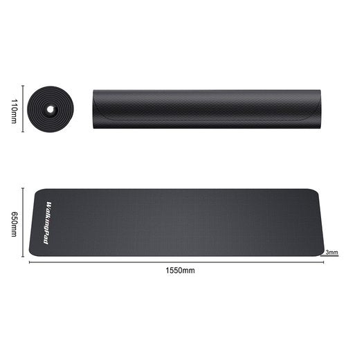 WalkingPad Treadmill Mat Non Slip Carpet Mat Anti-Skid Quiet Exercise Workout Gym Sport Fitness Accessory for Fitness Equipment (The Product Contains MATS only, not Treadmills)
