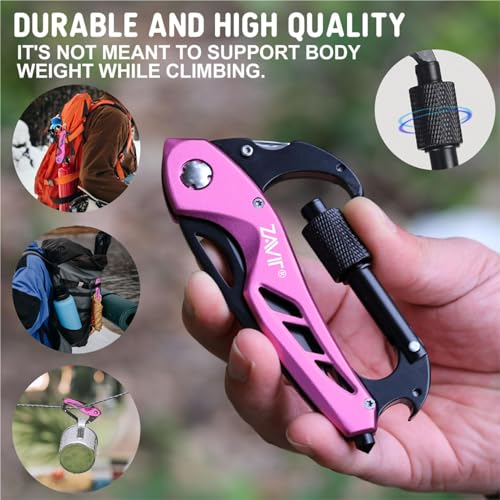 Multitool for Women - 6-in-1 EDC Pocket Knife with Bottle Opener & Screwdriver